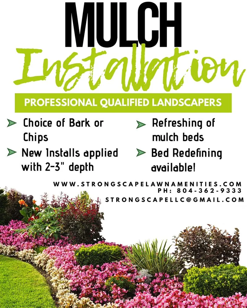 Reliable landscape design for homes across Chesterfield, VA - StrongScape Lawn Amenities