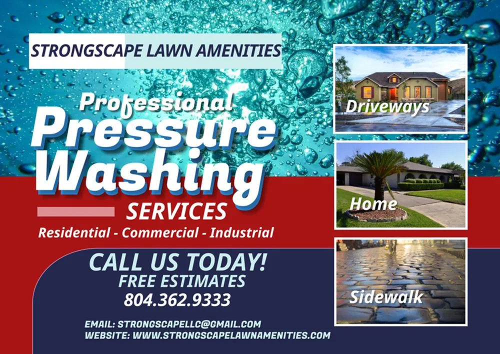 Trusted residential landscaping for year-round maintenance in Chesterfield, VA by StrongScape Lawn Amenities