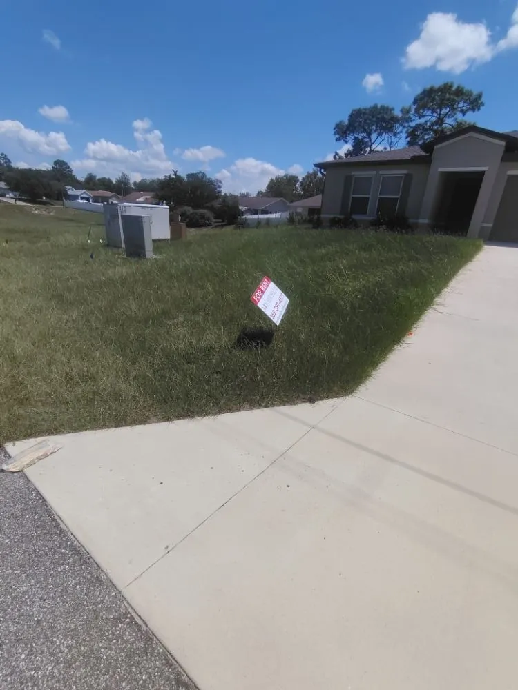 Reliable yard cleanup service in Brooksville, FL by Strothers Landscaping