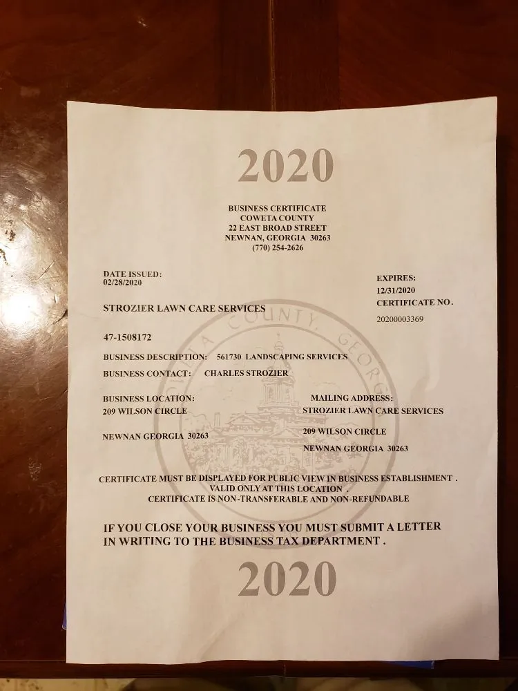 Custom yard cleanup service experts serving Newnan, GA - Strozier Lawn Care Services