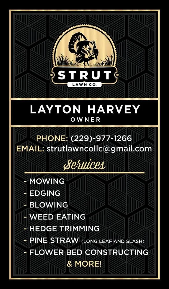 Professional lawn mowing service in Thomasville, GA - Strut Lawn