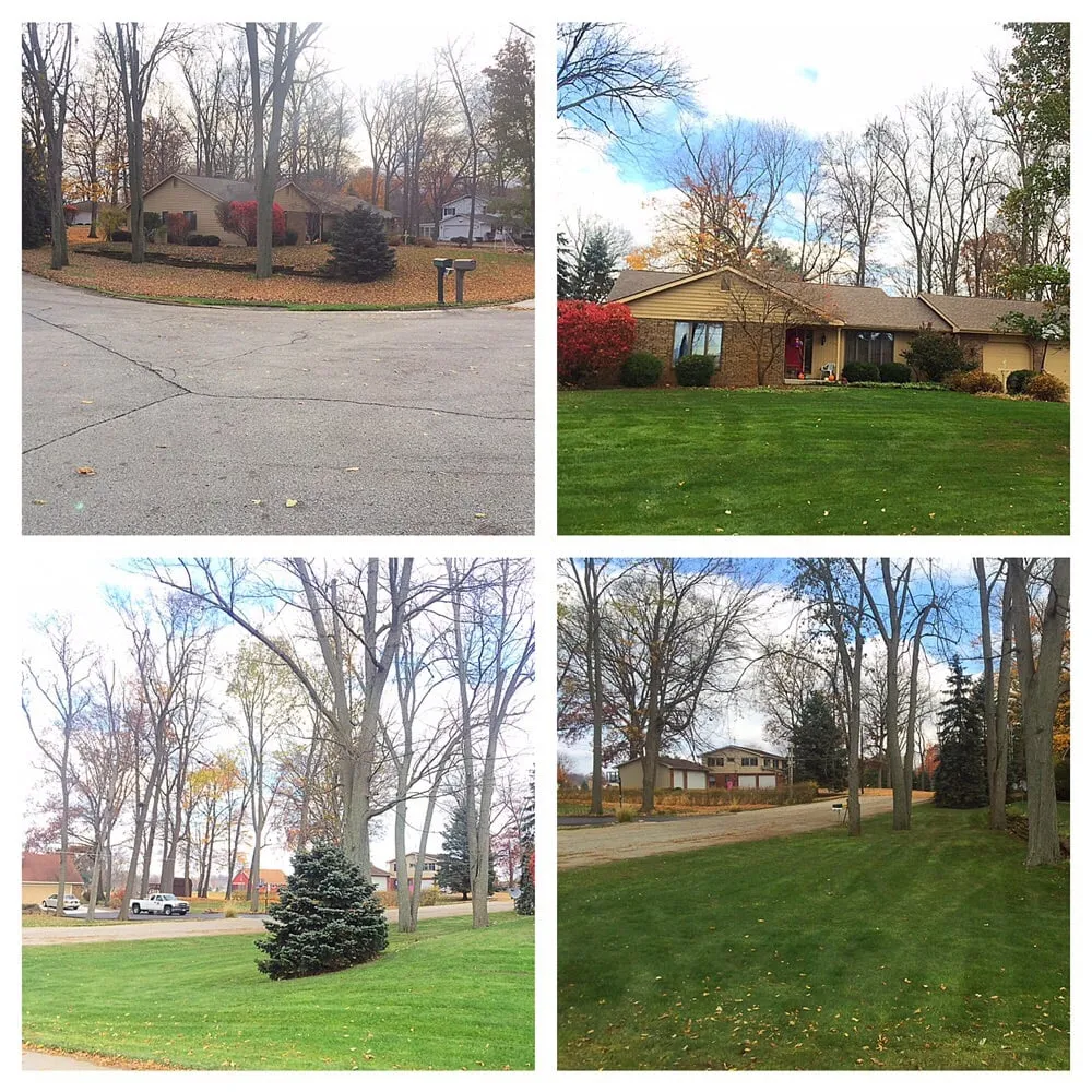Custom garden landscaping in Warsaw, IN by Stryker Lawn Service