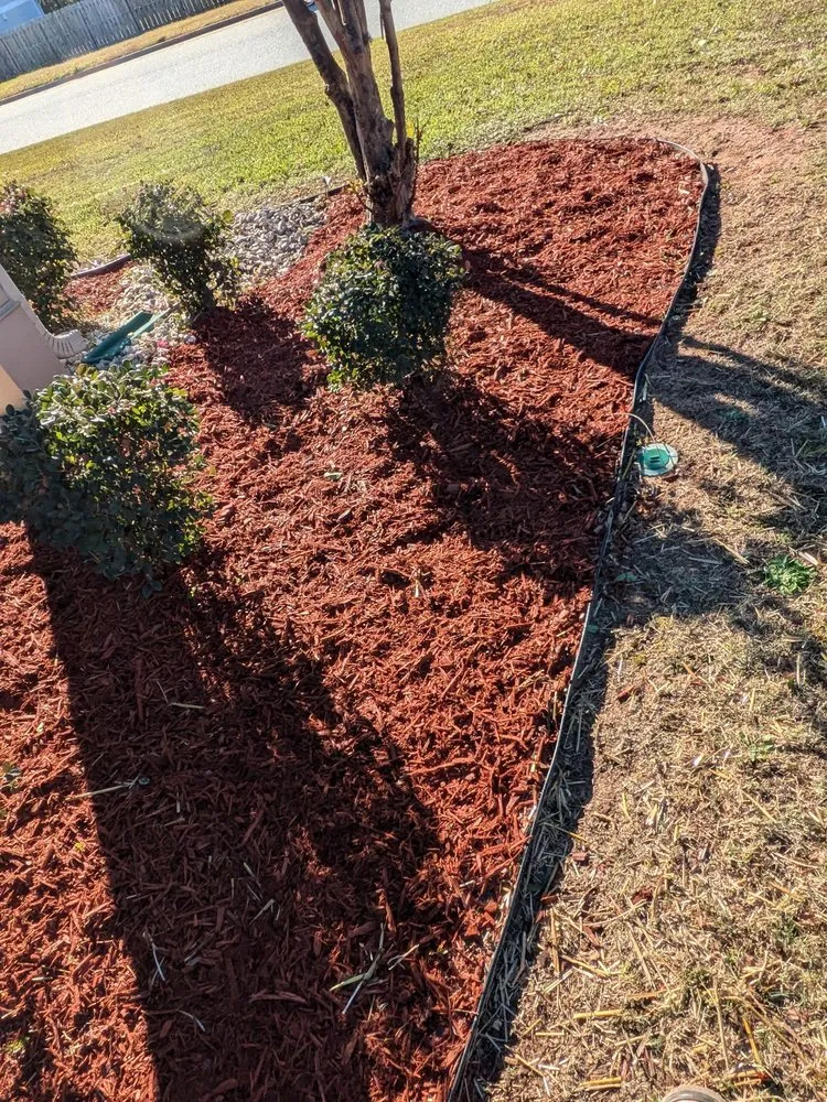 Custom landscape installation for year-round maintenance in Phenix City, AL by Stuart Lawn Care Solutions