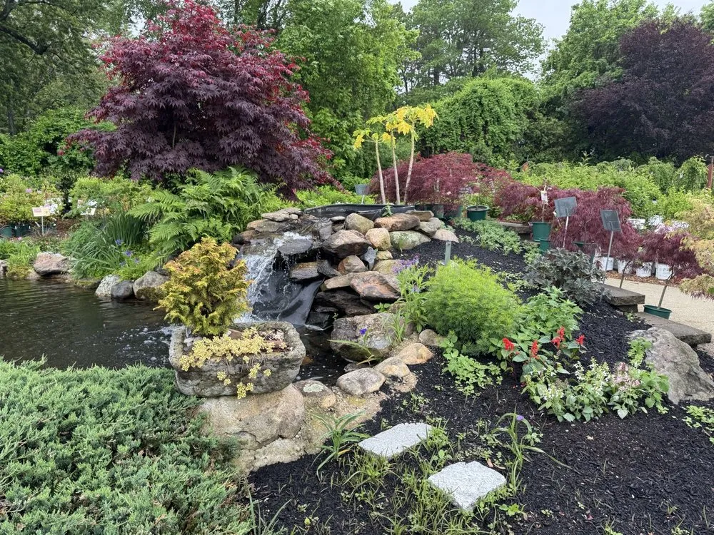 Professional residential landscaping with custom design across Rochester, NH - Studley's Flower Gardens