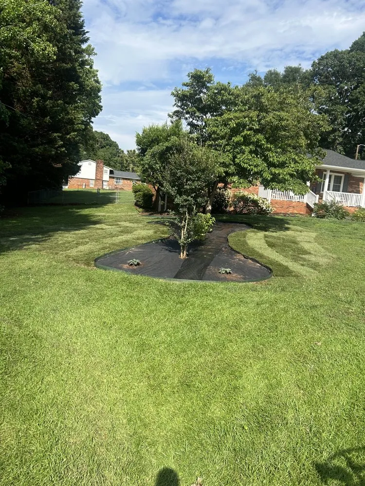 Custom landscaping services for residential properties across Inman, SC - Stukes Lawn Service