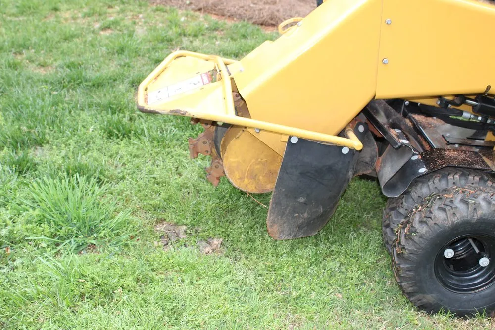 Local residential landscaping for residential properties in Matthews, NC by Stump Busters Stump Grinding