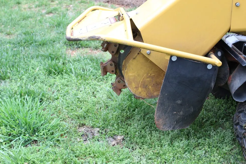 Reliable lawn mowing service in Matthews, NC by Stump Busters Stump Grinding