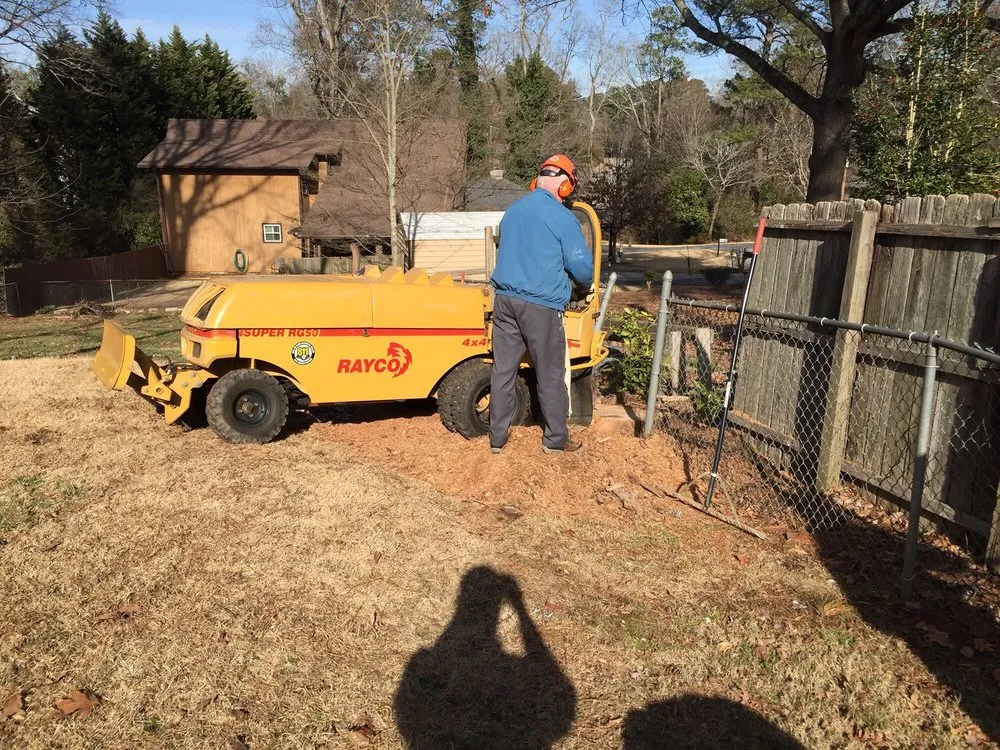 Trusted landscape installation in Alpharetta, GA by Stump Grinder Company