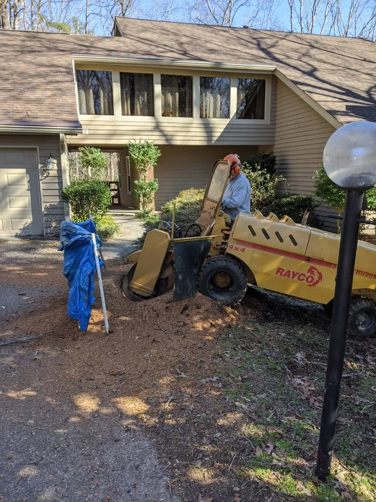 Custom outdoor landscaping in Alpharetta, GA - Stump Grinder Company