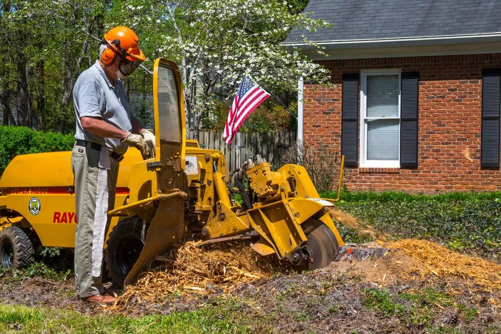 Trusted residential landscaping in Alpharetta, GA by Stump Grinder Company