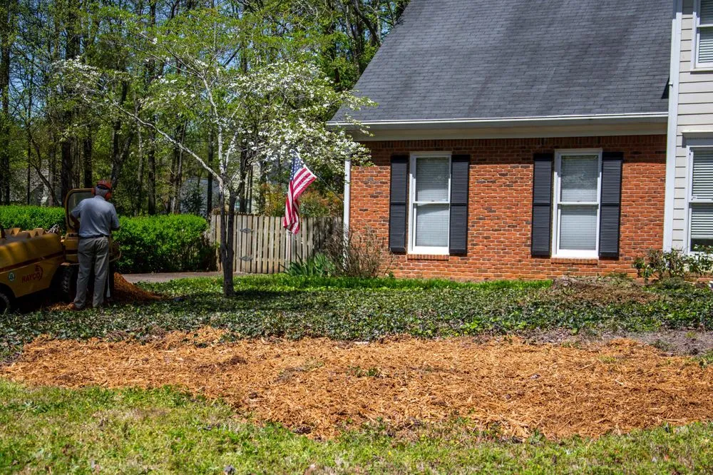 Professional garden landscaping for beautiful yards across Alpharetta, GA - Stump Grinder Company