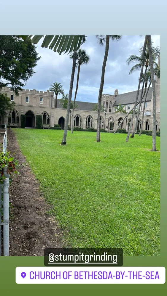 Professional residential landscaping in Palm Beach Gardens, FL by Stump It