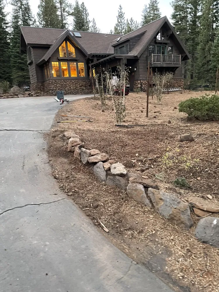 Local garden landscaping in Truckee, CA by Stump 'n' Grind