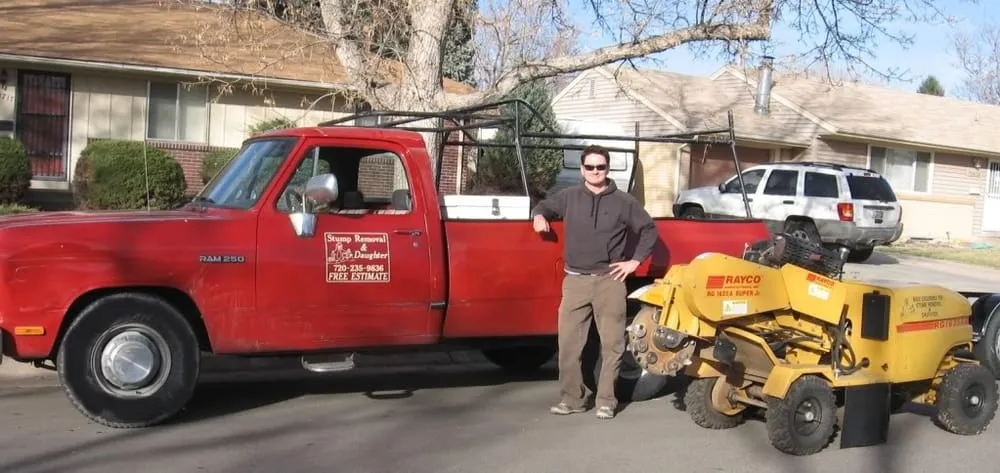 Custom landscaping services experts serving Aurora, CO - Stump Removal & Daughter