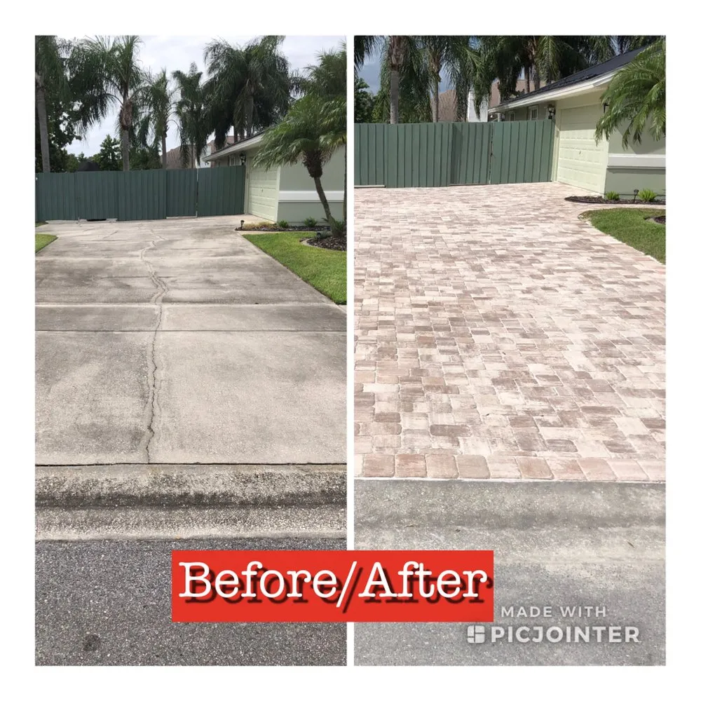 Local landscape installation in Merritt Island, FL - Stump-X