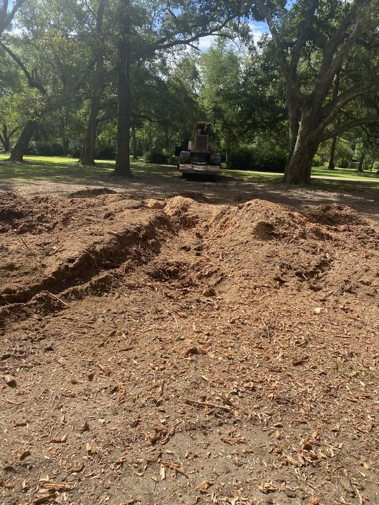 Custom lawn care service in Covington, LA by Stump'Es Stump Grinding