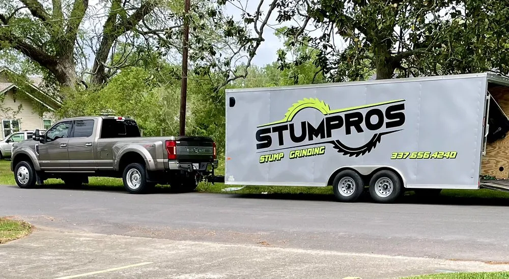 Custom yard cleanup service in Lake Charles, LA - Stumpros Stump Grinding