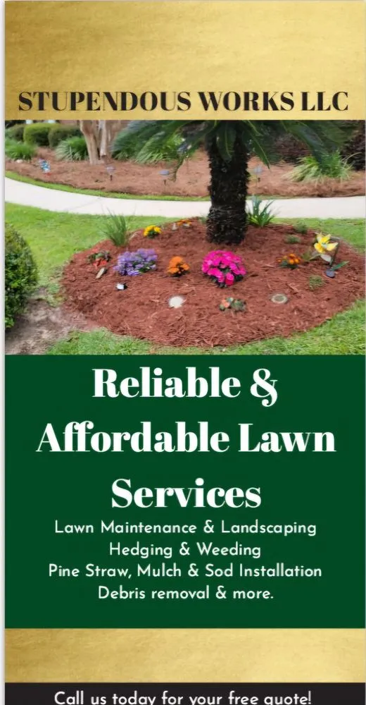 Expert yard maintenance in Tallahassee, FL by Stupendous Works