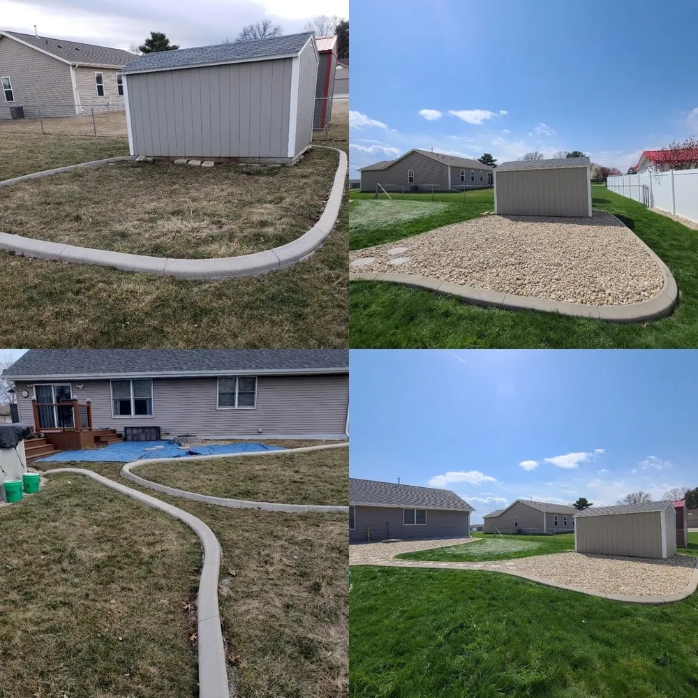 Reliable outdoor landscaping for homes in Evansville, WI by Sturgeon Company