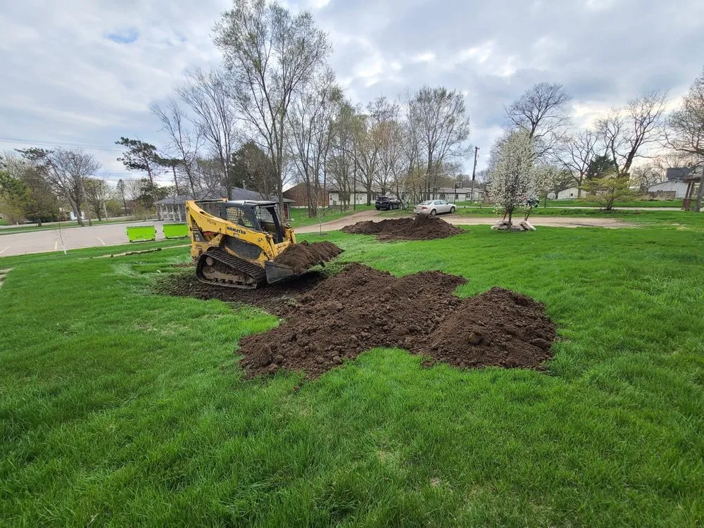 Reliable lawn mowing service for year-round maintenance across Evansville, WI - Sturgeon Company