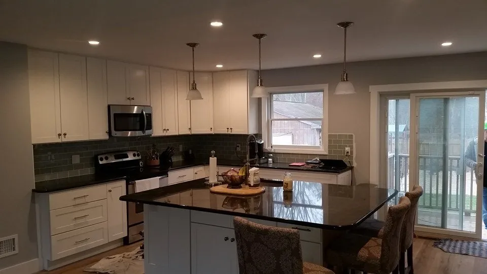 Custom landscape installation in Riverhead, NY - Sublime Contracting