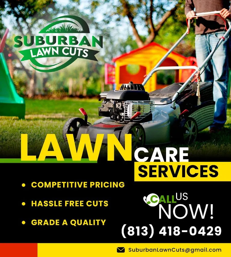Custom lawn mowing service experts serving Lutz, FL - Suburban Lawn Cuts