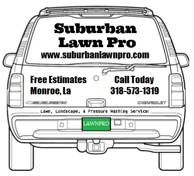 Local yard maintenance for year-round maintenance in Monroe, LA by Suburban Lawn Pro
