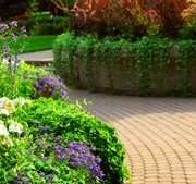 Custom landscaping services for homes in Manassas, VA by Suburban Lawnscapes