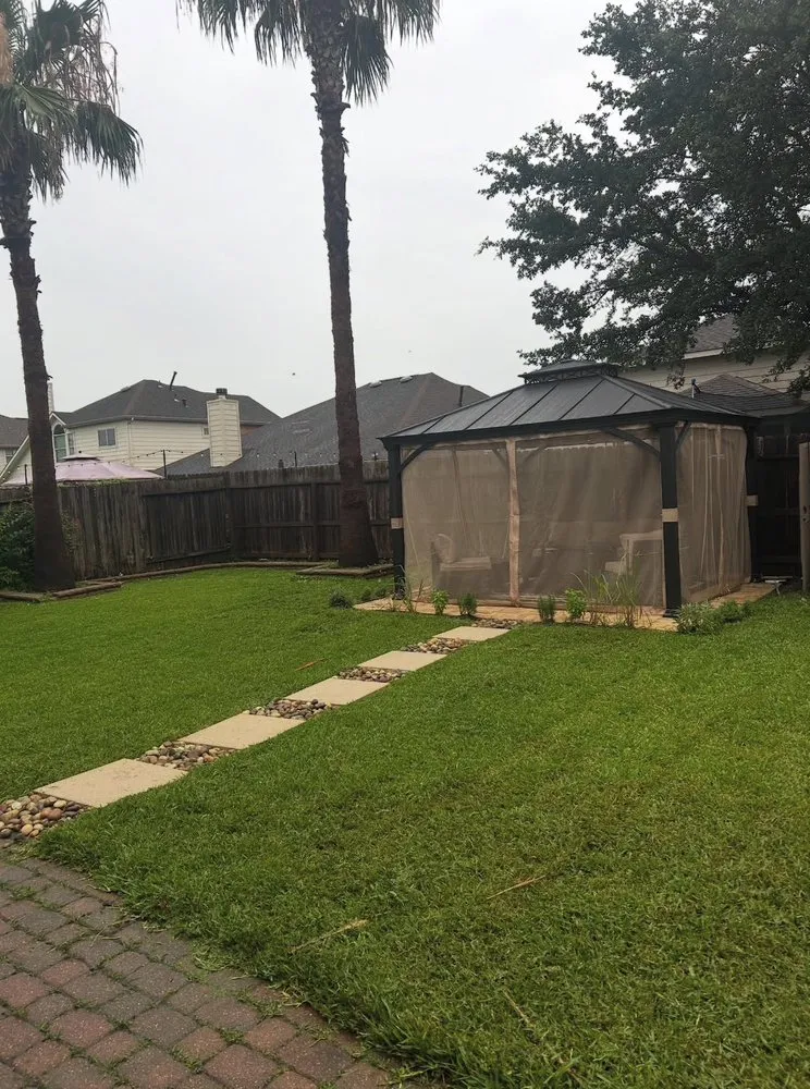 Reliable landscape installation for beautiful yards in Houston, TX by Success GND