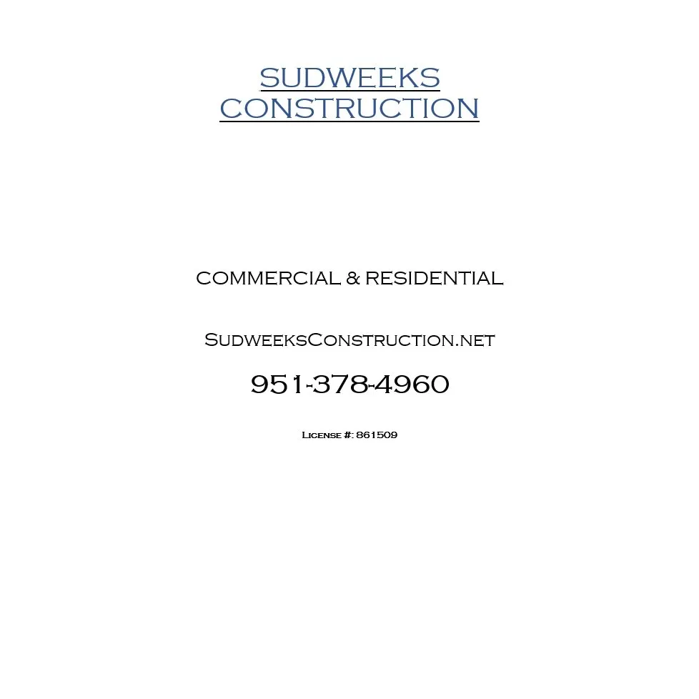 Reliable lawn care service in Canyon Lake, CA by Sudweeks Construction