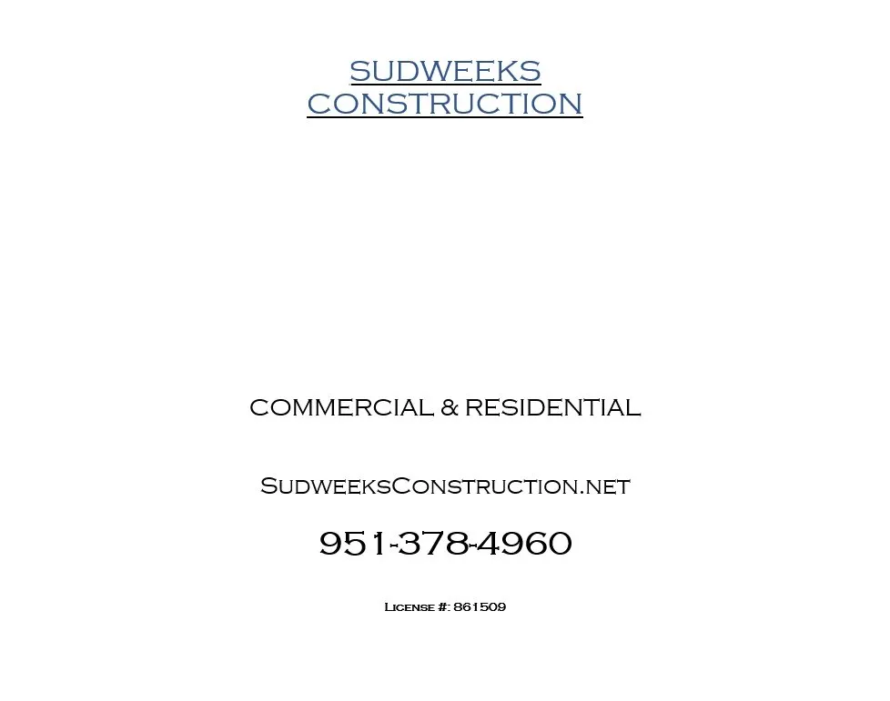 Trusted yard maintenance in Canyon Lake, CA by Sudweeks Construction