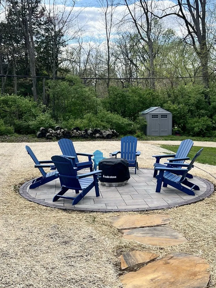 Custom outdoor landscaping for residential properties in Franklin, IN by Sugar Creek Landscapes