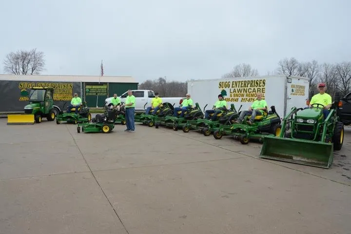 Local lawn mowing service near you across Clinton, IL - Sugg Enterprises Lawncare