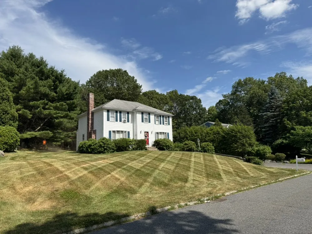 Professional residential landscaping for beautiful yards in Easton, MA by Sullivan Lawn Service