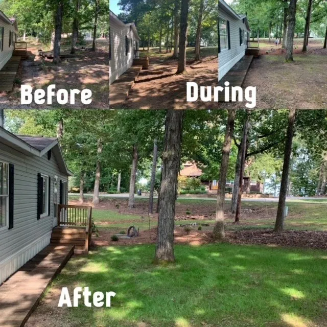 Professional landscape installation for year-round maintenance in Castalia, NC by Sullylawn Maintenance
