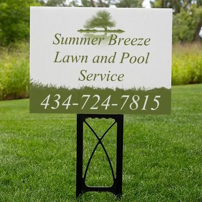 Summer Breeze Lawn and Pool Service Logo