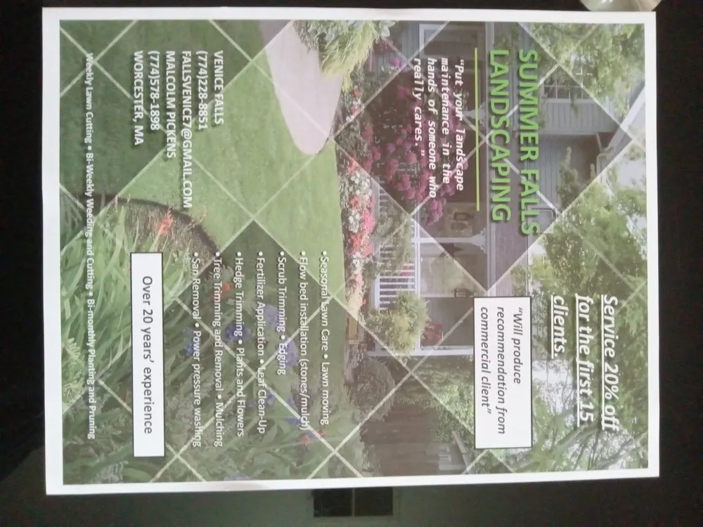 Professional residential landscaping for outdoor upgrades in Worster, MA by Summer Falls Landscape