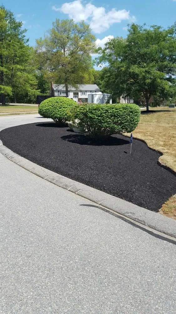 Professional outdoor landscaping in Stoughton, MA by Summer Green Landscape Inc