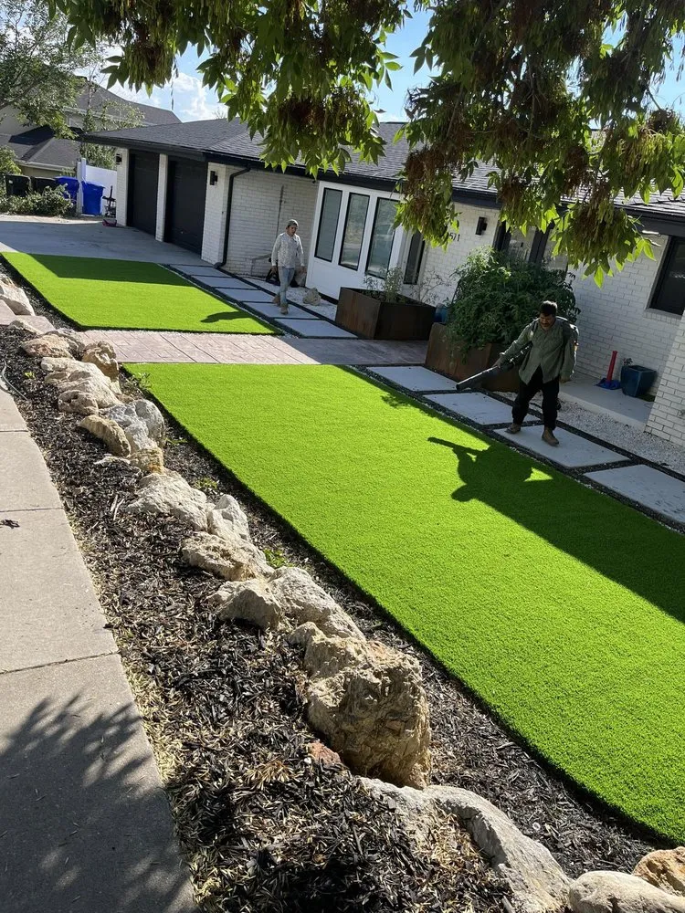 Reliable landscape installation for homes across Kearns, UT - Summer Hills Landscaping