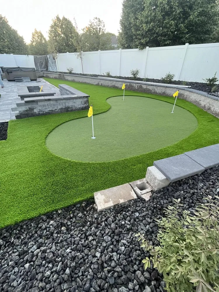 Local landscape installation in Kearns, UT by Summer Hills Landscaping