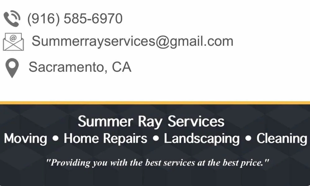 Trusted yard cleanup service in Sacramento, CA by Summer Ray's Services