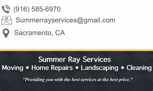 Summer Ray's Services Logo