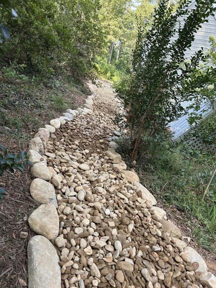 Trusted garden landscaping for residential properties in Clemson, SC by Summers Land Solutions