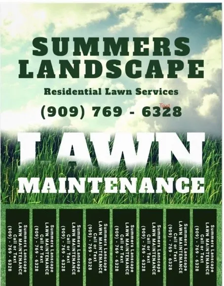 Expert landscape installation in Beaumont, CA by Summers Landscaping