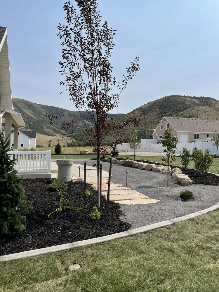 Expert garden landscaping in St. George, UT by Summit Contracting