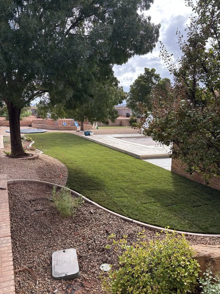 Reliable outdoor landscaping with custom design in St. George, UT by Summit Contracting
