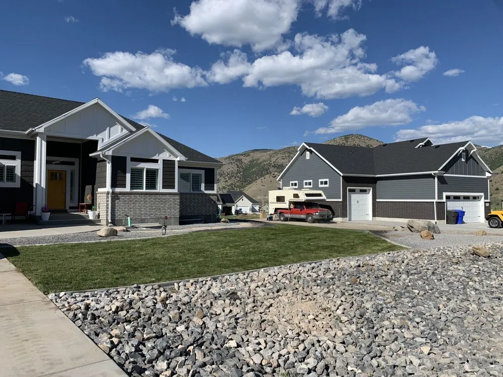 Custom lawn mowing service for residential properties across St. George, UT - Summit Contracting