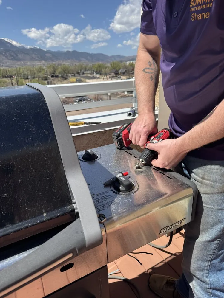 Professional landscape installation in Colorado Springs, CO by Summit Enterprise