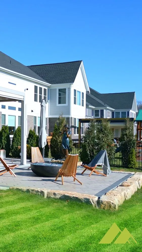 Top-rated garden landscaping for residential properties in Fortville, IN by Summit Landscape and Design