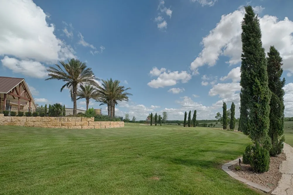 Custom outdoor landscaping in Hondo, TX - Summit Landscape and Design